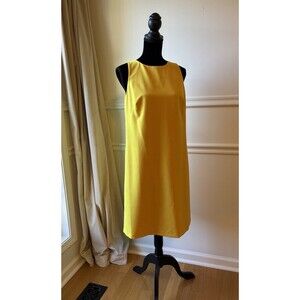 Ralph Lauren Dress 8 Goldenrod Yellow NWT